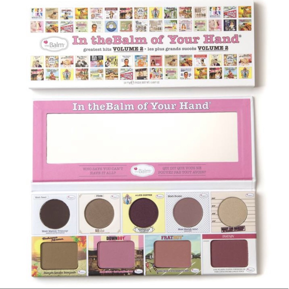 THEBALM COSMETICS Greatest Hits Vol. 2 Palette